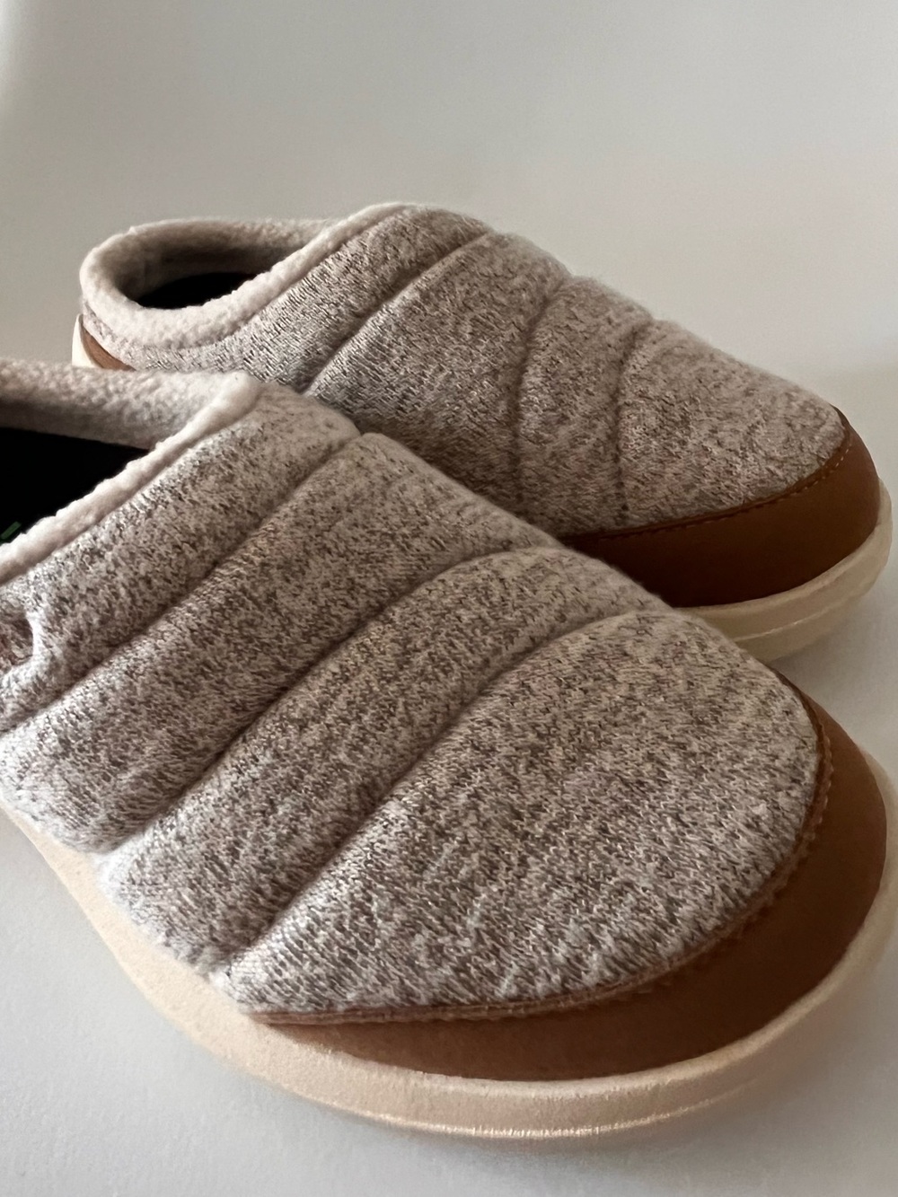 KURU Draft 2 Recovery Mule Slippers Women's Size 6 Medium NWOB Oatmeal Heather - Picture 10 of 16